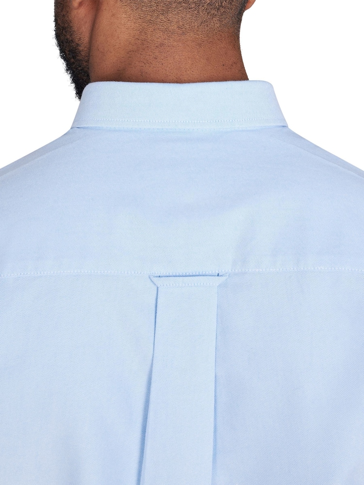 Raging Bull Short Sleeve Lightweight Oxford 100% Cotton Shirt - Image 3 of 5