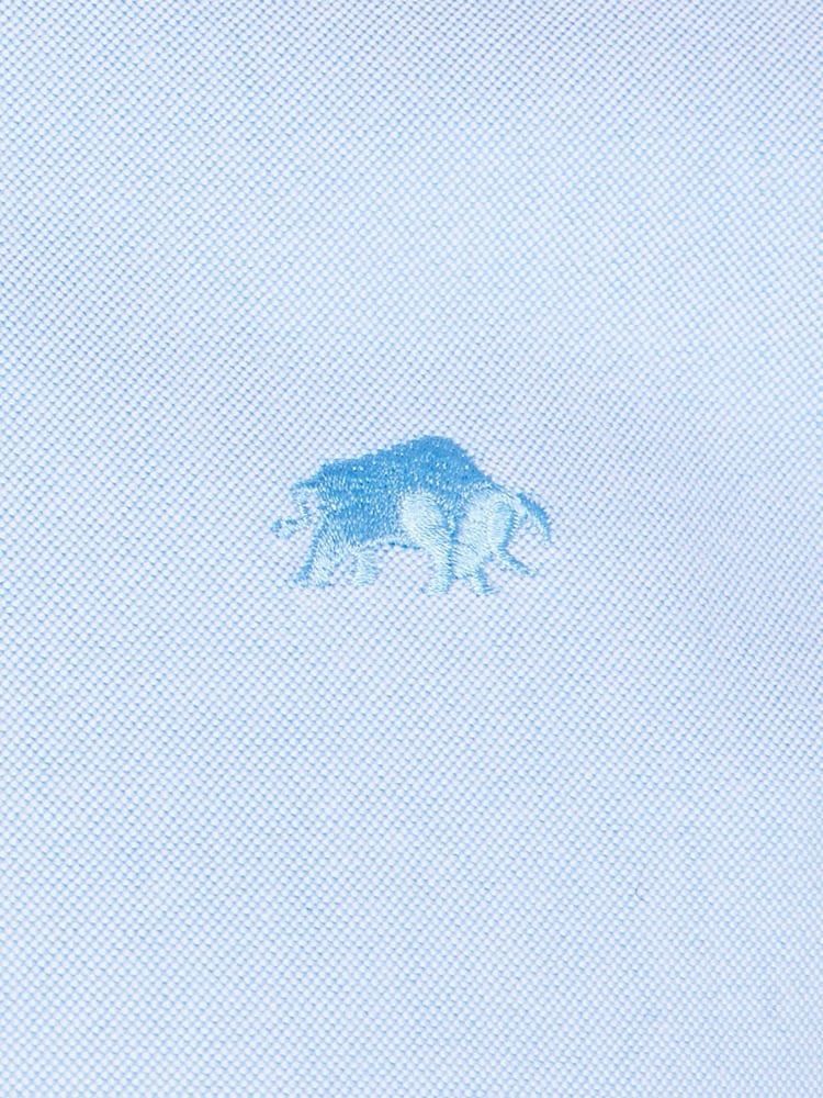 Raging Bull Short Sleeve Lightweight Oxford 100% Cotton Shirt - Image 5 of 5