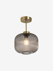 MADE.COM Grey Briz Ceiling Flush Fitting Light - Image 5 of 5