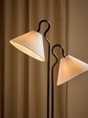 MADE.COM Black Madelyn Floor Lamp - Image 3 of 6