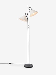 MADE.COM Black Madelyn Floor Lamp - Image 5 of 6