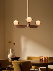 MADE.COM Wood Small Layla Ceiling Light - Image 1 of 5