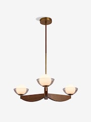 MADE.COM Wood Small Layla Ceiling Light - Image 5 of 5