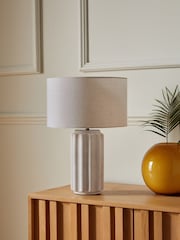 Jasper Conran London White Ceramic Table Lamp - Image 2 of 5