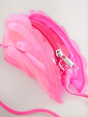Pink/Lilac Cross-Body Novelty Rainbow Bag - Image 4 of 5