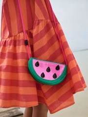 Rosa/Verde - Cross-Body Novelty Watermelon Bag - Imagen 7 de 7
