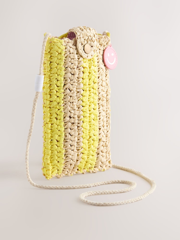 Neutral/amarillo - Beach Cross-Body Bag - Imagen 2 de 5 Neutral/amarillo - Beach Cross-Body Bag - Imagen 2 de 5