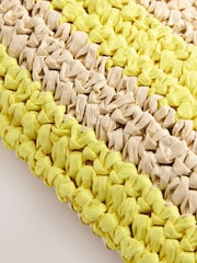 Neutral/Yellow Beach Cross-Body Bag - Image 4 of 5