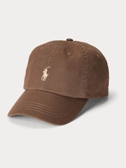 Коричневый - Классическая спортивная кепка Polo Ralph Lauren - Image 1 of 2