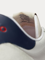 Polo Ralph Lauren White Train 89 Sporty Trainers - Image 5 of 5