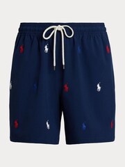 Polo Ralph Lauren Blue Traveller Classic Swim Shorts - Image 1 of 5