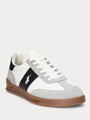 Polo Ralph Lauren Heritage Area PP Mix Trainer - Image 2 of 4