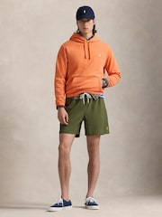 Polo Ralph Lauren Green Traveller Classic Swim Shorts - Image 3 of 5
