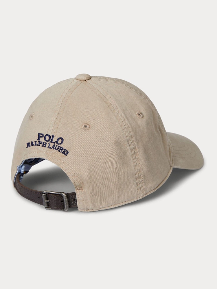Polo Ralph Lauren Brown Logo Embroidered Cap - Image 2 of 3 Polo Ralph Lauren Brown Logo Embroidered Cap - Image 2 of 3