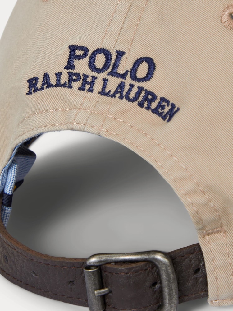 Polo Ralph Lauren Brown Logo Embroidered Cap - Image 3 of 3