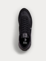 Polo Ralph Lauren Black Train 89 Sporty Trainers - Image 3 of 5