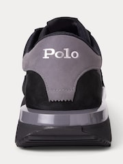 Polo Ralph Lauren Black Train 89 Sporty Trainers - Image 4 of 5