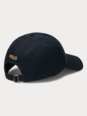 Polo Ralph Lauren Black Classic Sports 100% Cotton Cap - Image 2 of 3