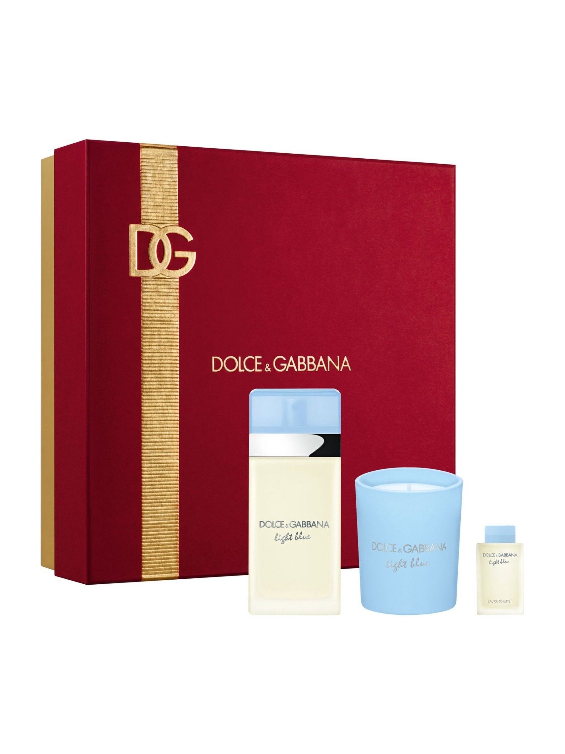 Buy Dolce Gabbana Light Blue Eau de Toilette 50ml Candle Gift Set from the Next UK online shop