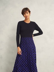 Hobbs Black Larna Knitted Dress - Image 1 of 4