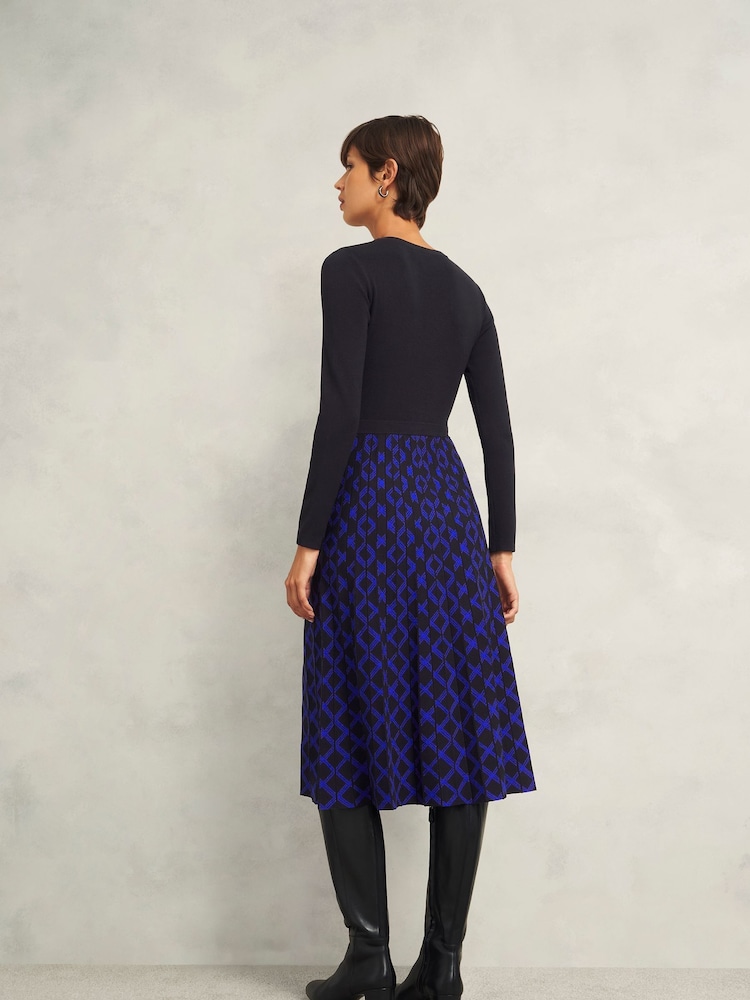 Hobbs Black Larna Knitted Dress - Image 2 of 4
