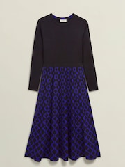 Hobbs Black Larna Knitted Dress - Image 3 of 4