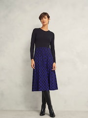 Hobbs Black Petite Larna Dress - Image 2 of 4