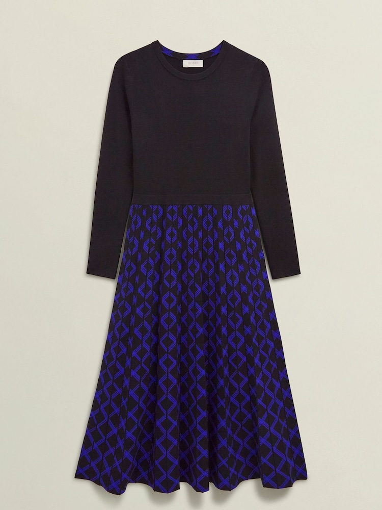 Hobbs Black Petite Larna Dress - Image 4 of 4