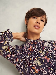 Hobbs Blue Elspeth Blouse - Image 2 of 4