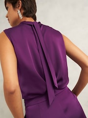 Hobbs Purple Eren Blouse - Image 3 of 4