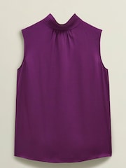 Hobbs Purple Eren Blouse - Image 4 of 4