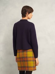 Hobbs Blue Daisy Knitted Jacket - Image 2 of 4