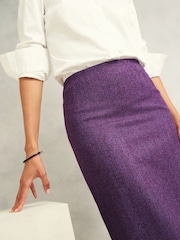 Hobbs Purple Daphne Skirt - Image 3 of 4