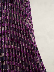 Hobbs Purple Kayla Skirt - Image 4 of 4