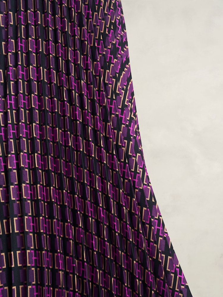 Hobbs Purple Kayla Skirt - Image 4 of 4