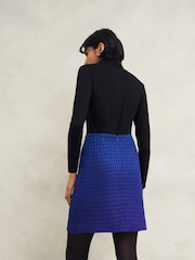 Hobbs Blue Khloe Tweed Skirt - Image 2 of 4
