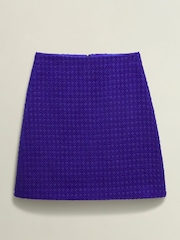 Hobbs Blue Khloe Tweed Skirt - Image 4 of 4