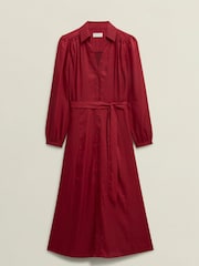 Hobbs Red Yvonne Dress - Image 7 of 7