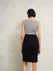 Hobbs Black Nyra Tweed Dress - Image 3 of 4
