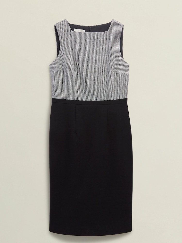 Hobbs Black Nyra Tweed Dress - Image 4 of 4