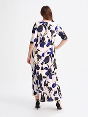 Scarlett & Jo Cream Ruched Maxi Gown - Image 2 of 4