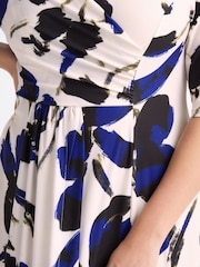 Scarlett & Jo Cream Ruched Maxi Gown - Image 3 of 4
