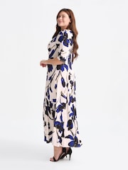 Scarlett & Jo Cream Ruched Maxi Gown - Image 4 of 4