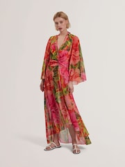 Ddarcis-Twisted Waist Maxi Dress Cover Up - Bild 1 von 5