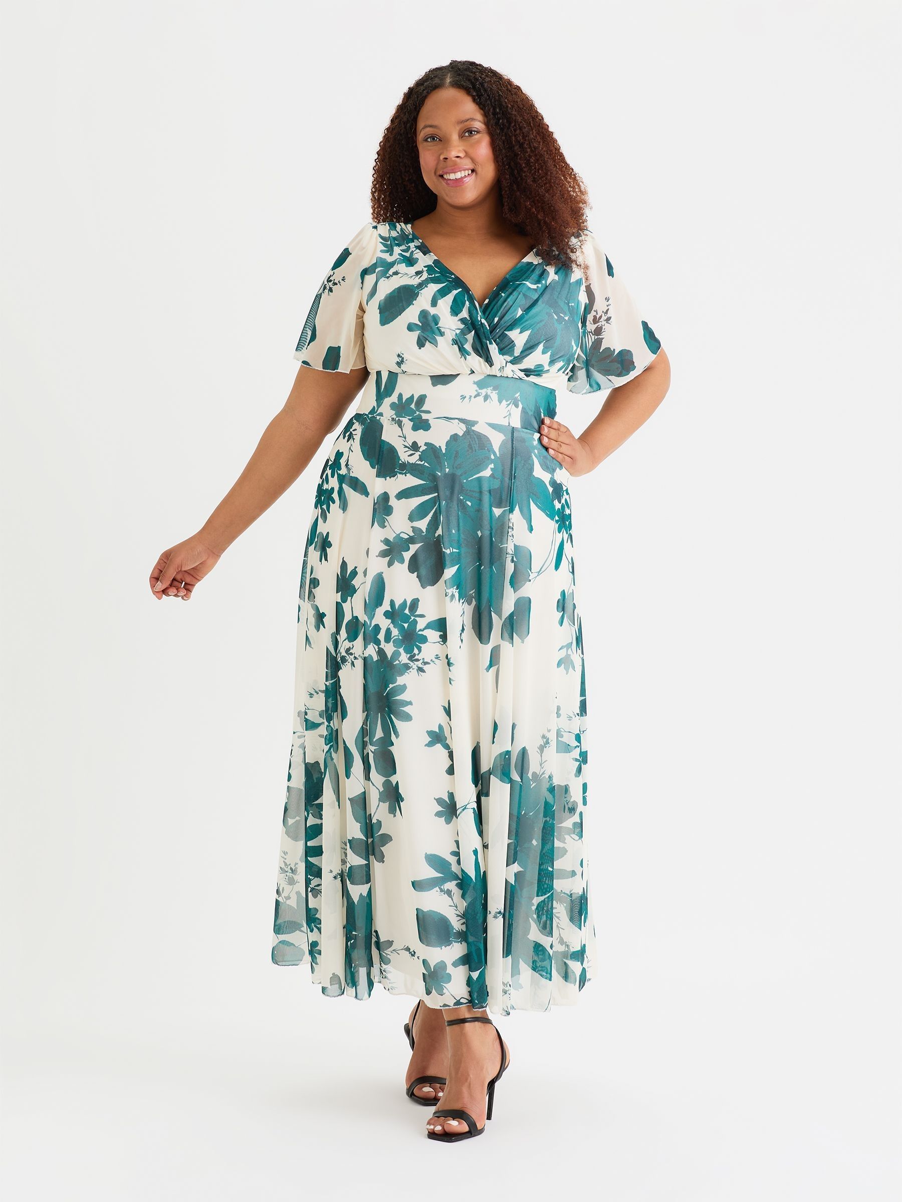 Joules isabelle wrap tea dress new arrivals
