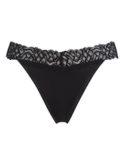 Calvin Klein Black Lace Underwear Full Briefs - Image 1 of 2