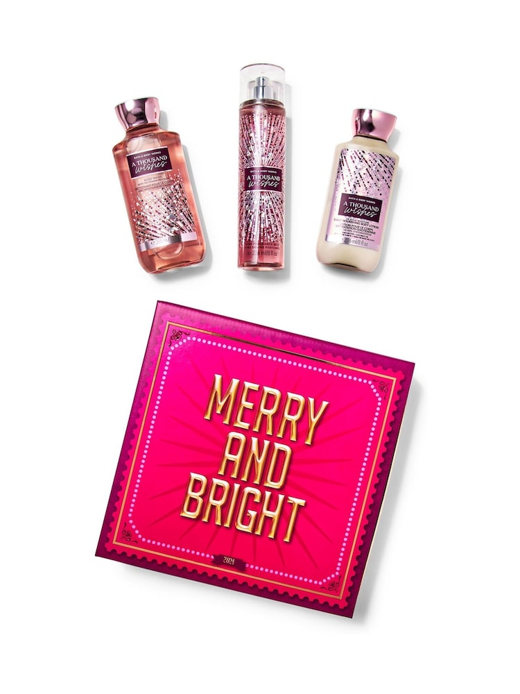 Bath & Body Works A Thousand Wishes Holiday Gift Set (Worth £51) - Image 1 of 1