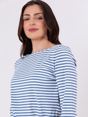 Lakeland Clothing Belinda Striped Breton 100% Cotton Top - Image 2 of 4