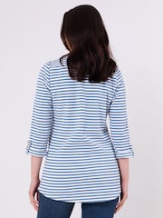 Lakeland Clothing Belinda Striped Breton 100% Cotton Top - Image 3 of 4