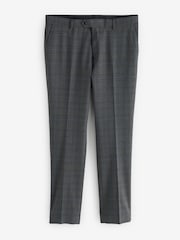 Brown Slim Check Trousers - Image 6 of 6